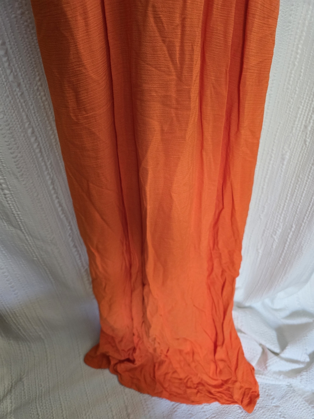 Womens Size 4 Rachel Comey Sherbert Orange Maxi Dress - Picture 7 of 10